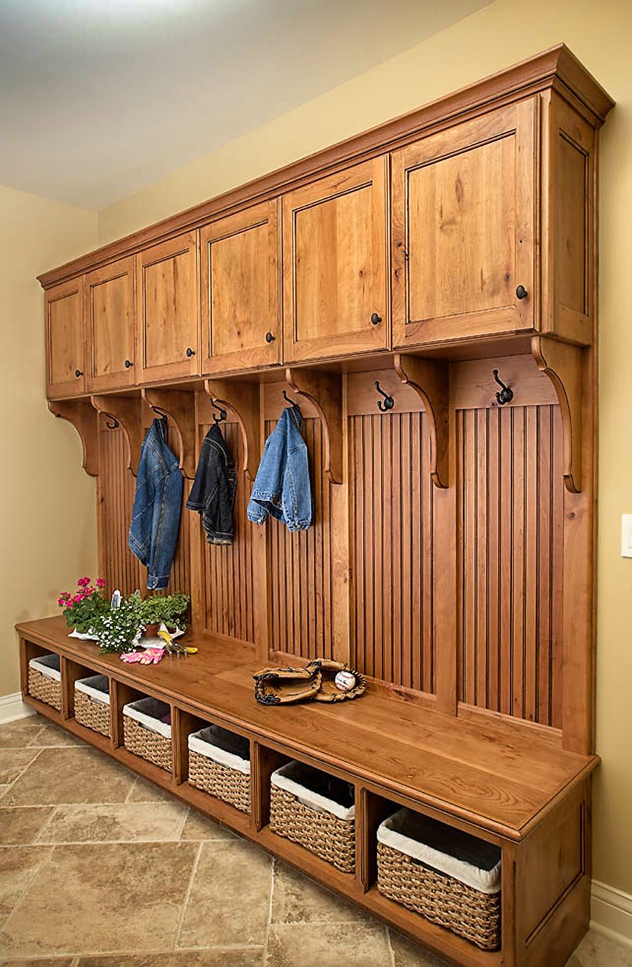 Organized Mud Room Gallery Custom Wood Products Handcrafted