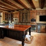 Rustic Beams | Gallery | Custom Wood Products - Handcrafted Cabinets