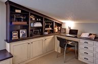 Craft Room, custom cabinets, workspace, home office, office remodel