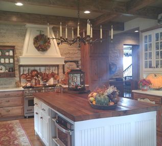 Woodecor Custom Painted Farmhouse Kitchen