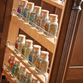 Pull-out Spice Rack with Adjustable Shelves