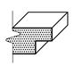 3/8" Inset Square Edge Style