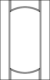 Century Double Arch Recessed