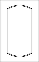 Colonial Double Arch Recessed