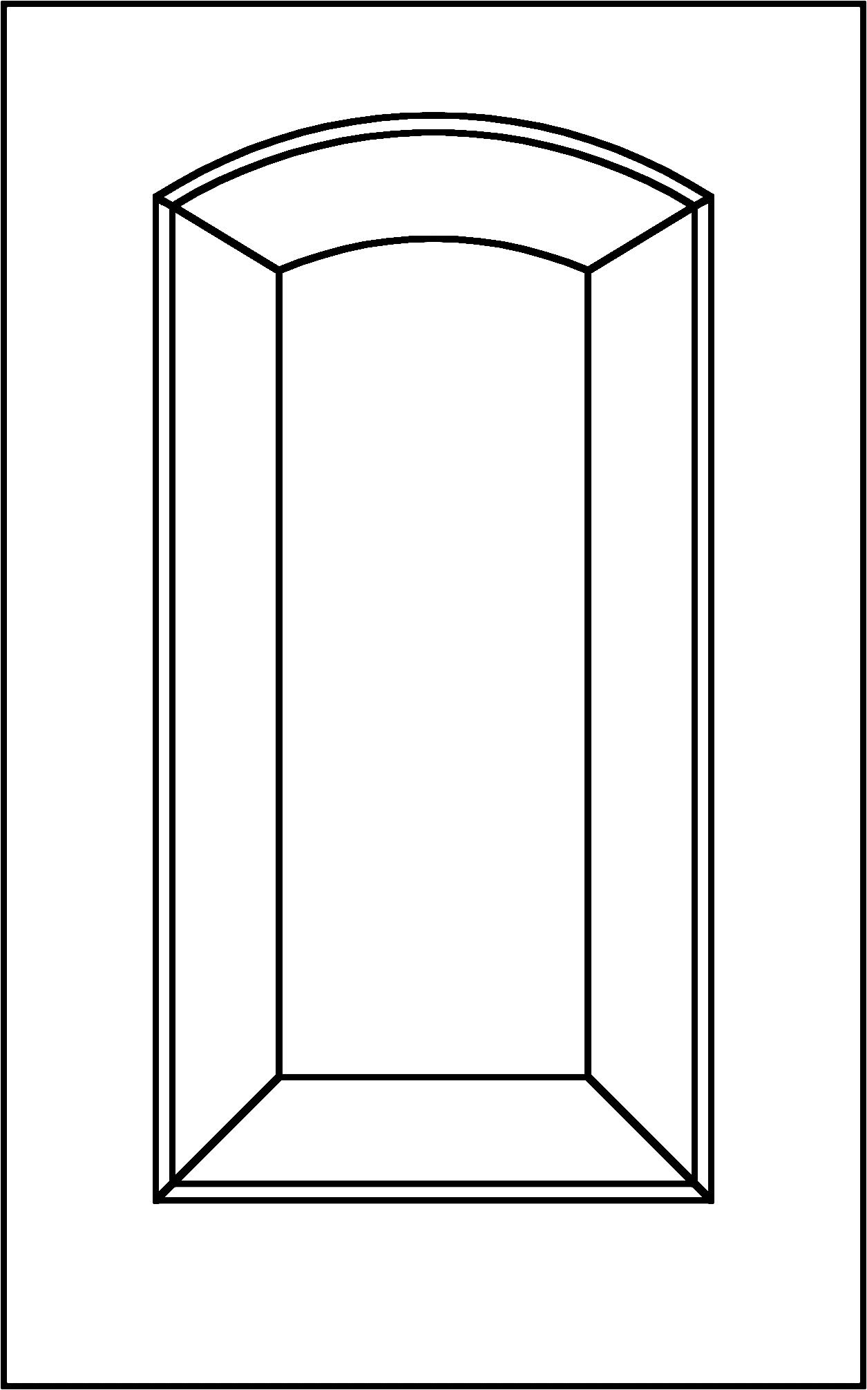 Colonial Arch Raised