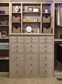 Luxurious Closet, Built in dresser, Custom Cabinets, Custom Design